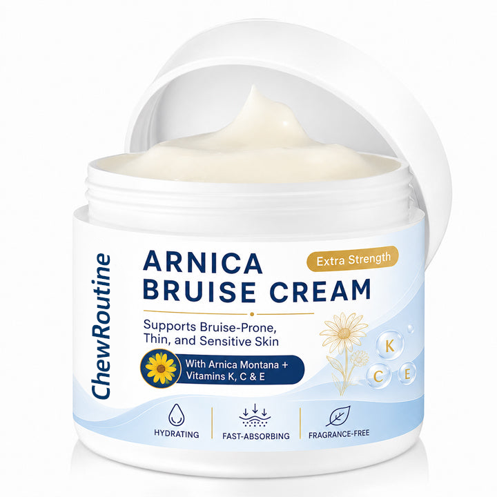 🔥100K+ Customers Served – ChewRoutine® Arnica Bruise Cream