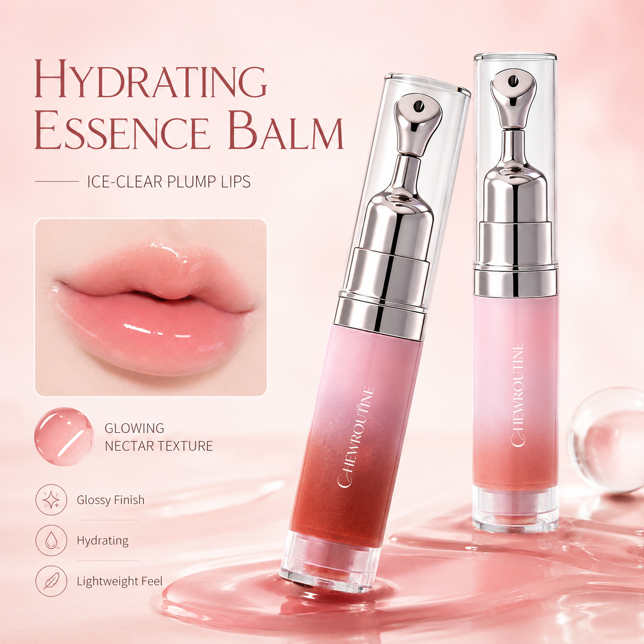 ChewRoutine™ Lip Radiance Serum – Brightening Moisture Care🔥🔥