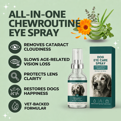💥50K+ PET PARENTS TRUSTED💕 - ChewRoutine™ Pet Lutein Eye Care Spray