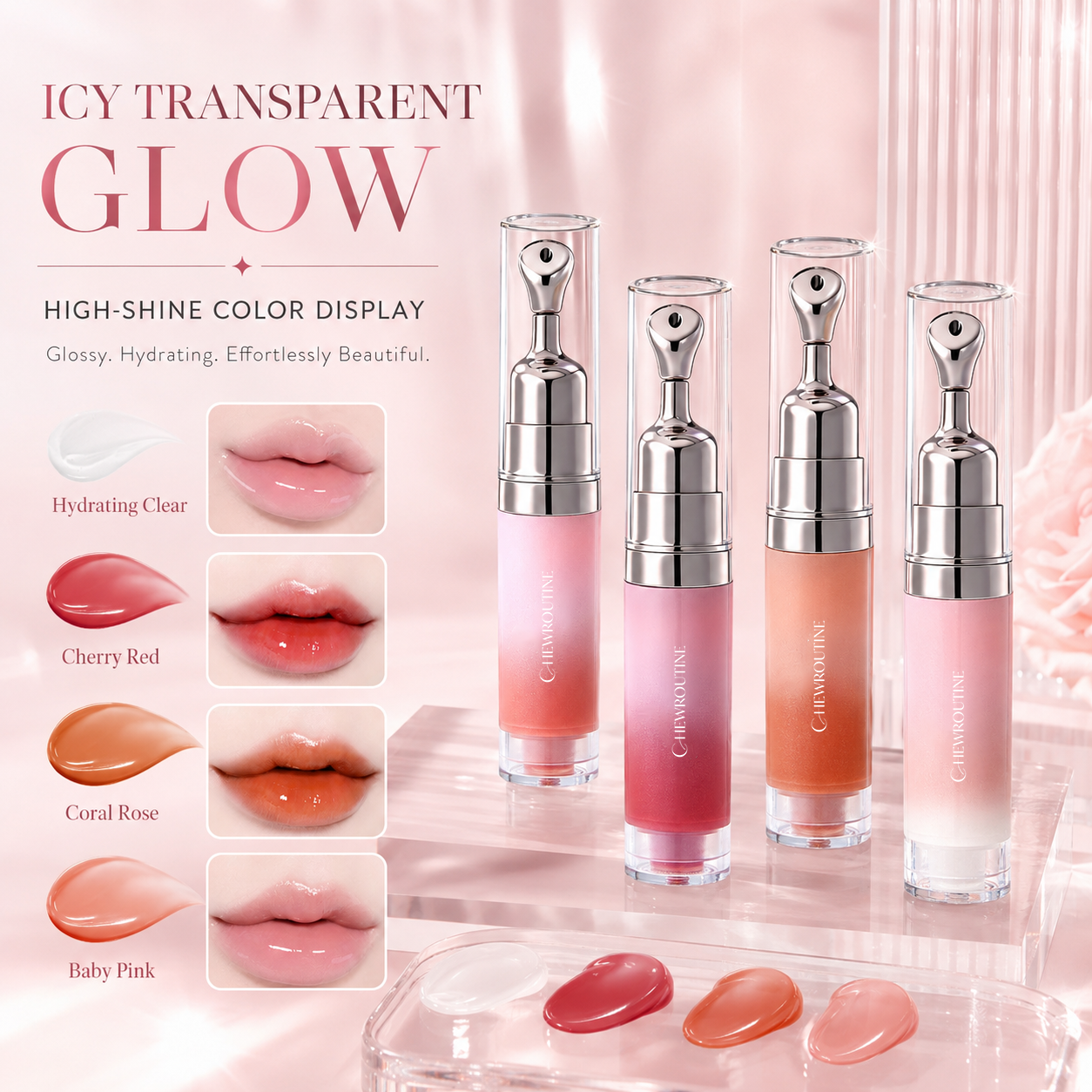 ChewRoutine™ Lip Radiance Serum – Brightening Moisture Care🔥🔥