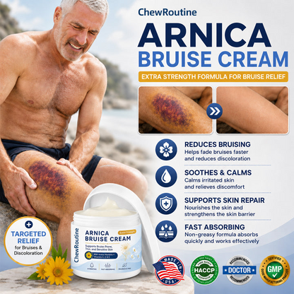 🔥100K+ Customers Served – ChewRoutine® Arnica Bruise Cream
