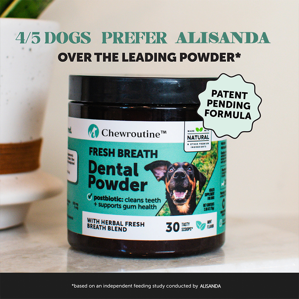Fresh Breath Dental Powder for Dogs (60 servings)🦷