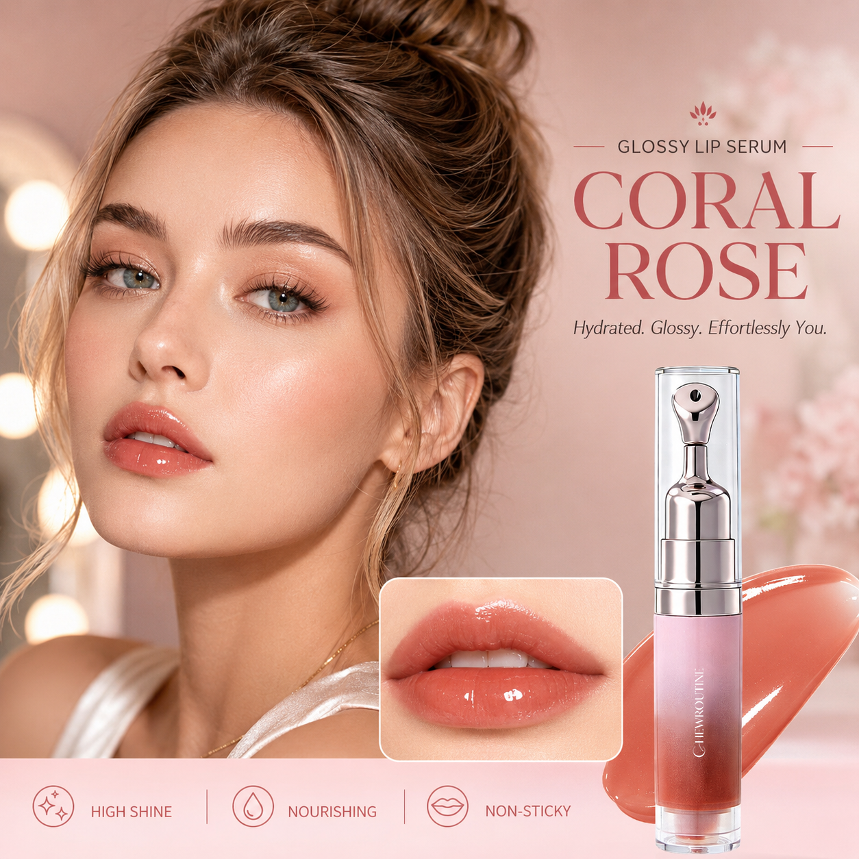 ChewRoutine™ Lip Radiance Serum – Brightening Moisture Care🔥🔥