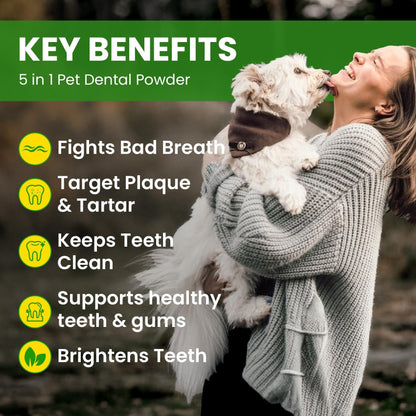 Fresh Breath Dental Powder for Dogs (60 servings)🦷